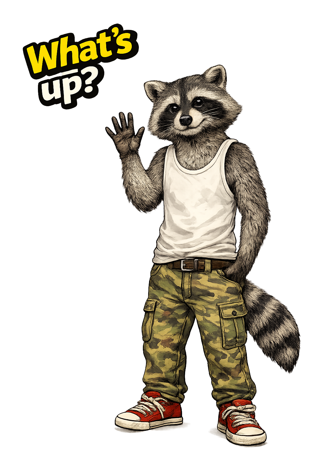 🦝 OFF DUTY — Raccoon Collection