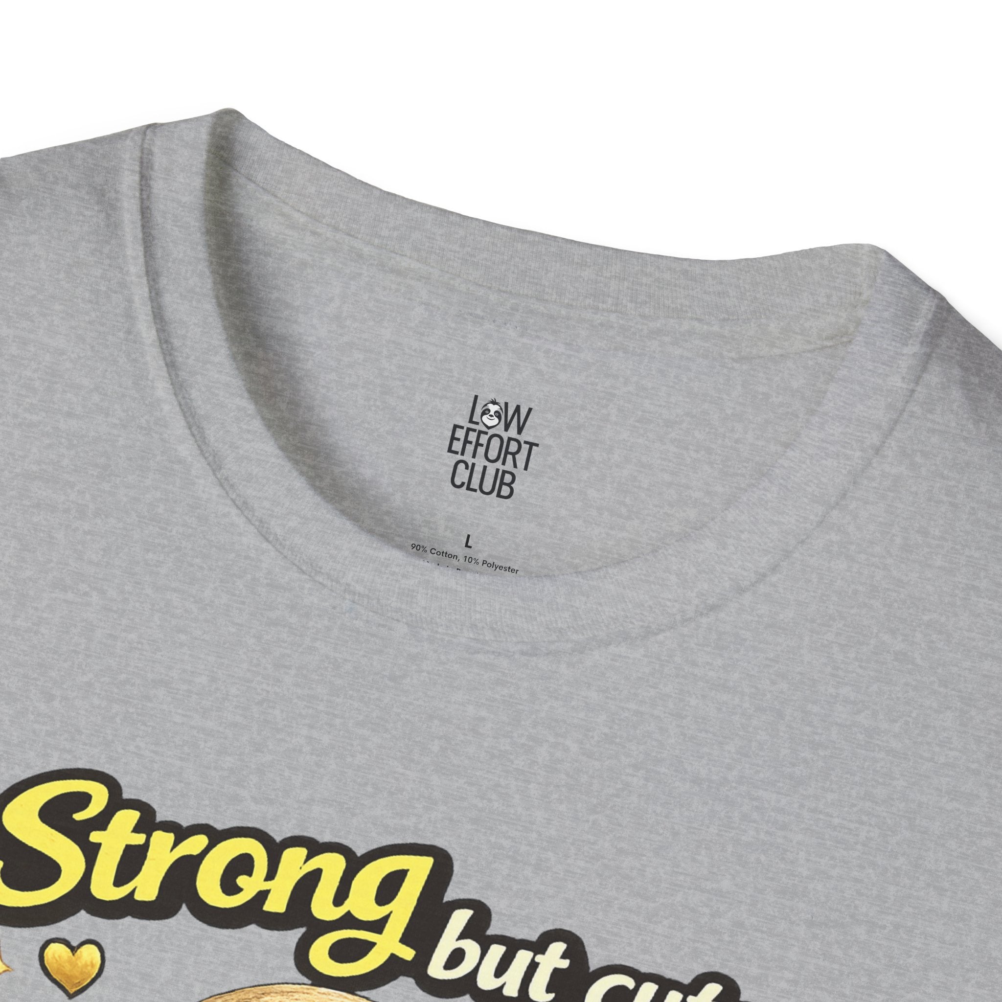 Strong but Cute Mom Raccoon T-Shirt – Mother’s Day Gift | Cute Mom Graphic Tee