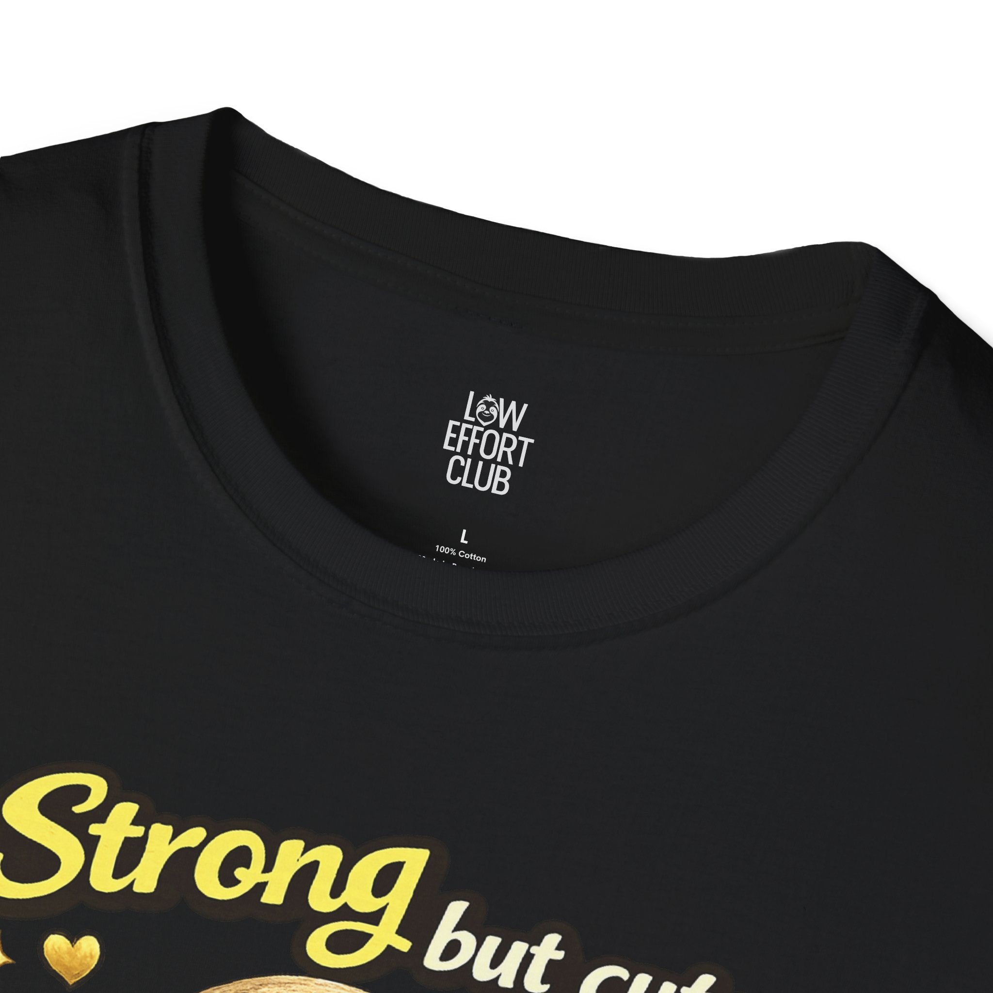 Strong but Cute Mom Raccoon T-Shirt – Mother’s Day Gift | Cute Mom Graphic Tee