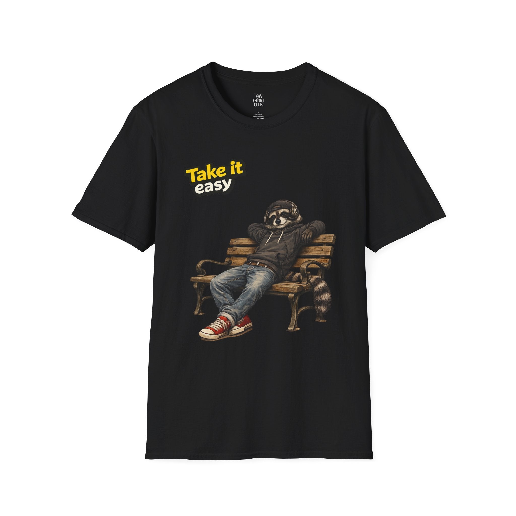 Sidewalk Pause Tee — Low Effort Club