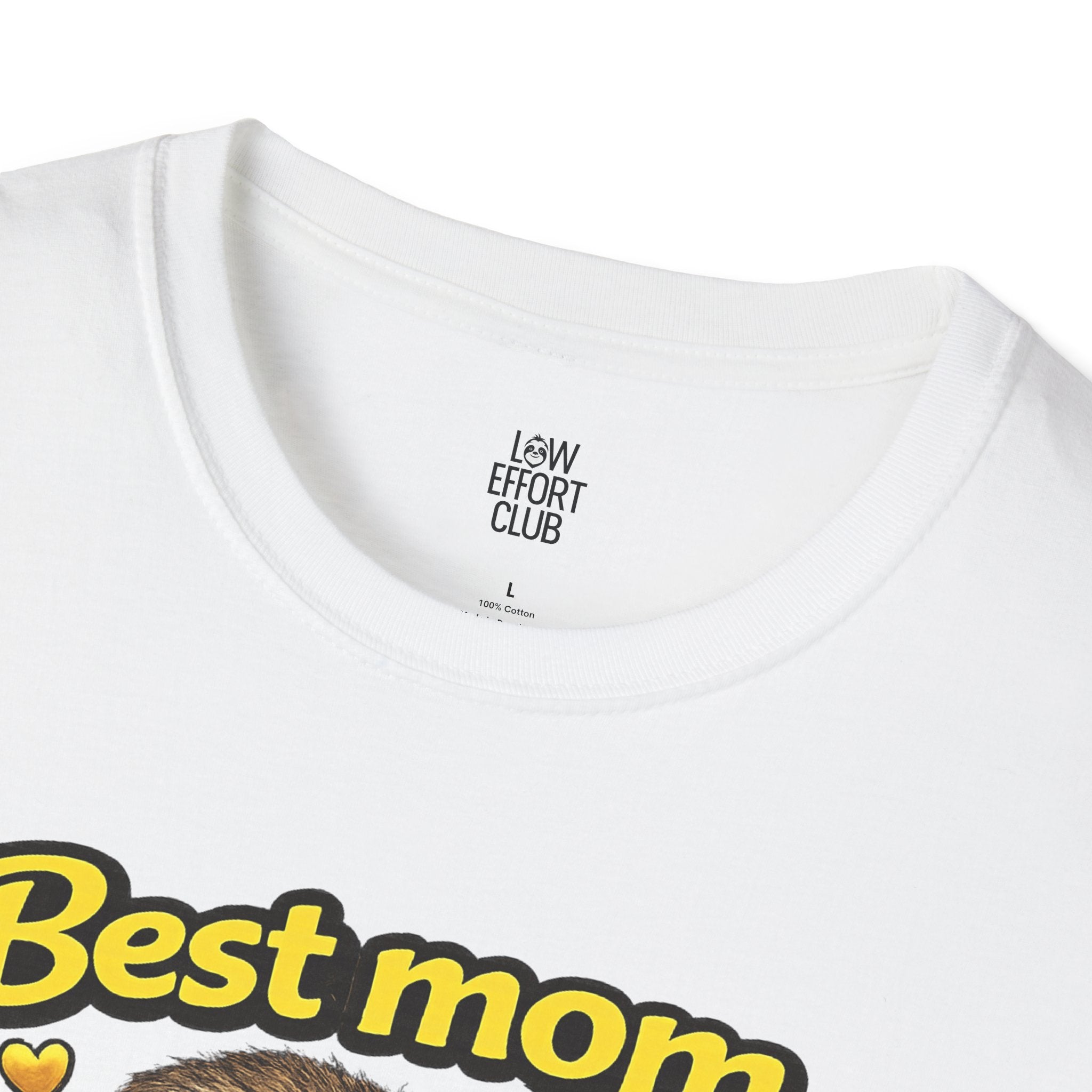 Best Mom Ever Sloth T-Shirt – Cute Mother’s Day Shirt