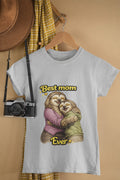 Best Mom Ever Sloth T-Shirt – Cute Mother’s Day Shirt