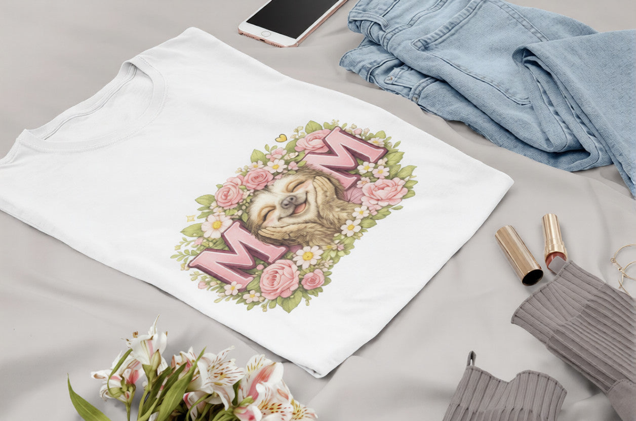 Cute Floral Mom T-Shirt | Mother’s Day Gift