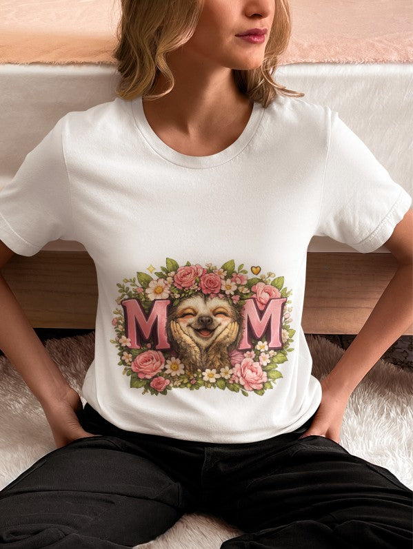 Cute Floral Mom T-Shirt | Mother’s Day Gift