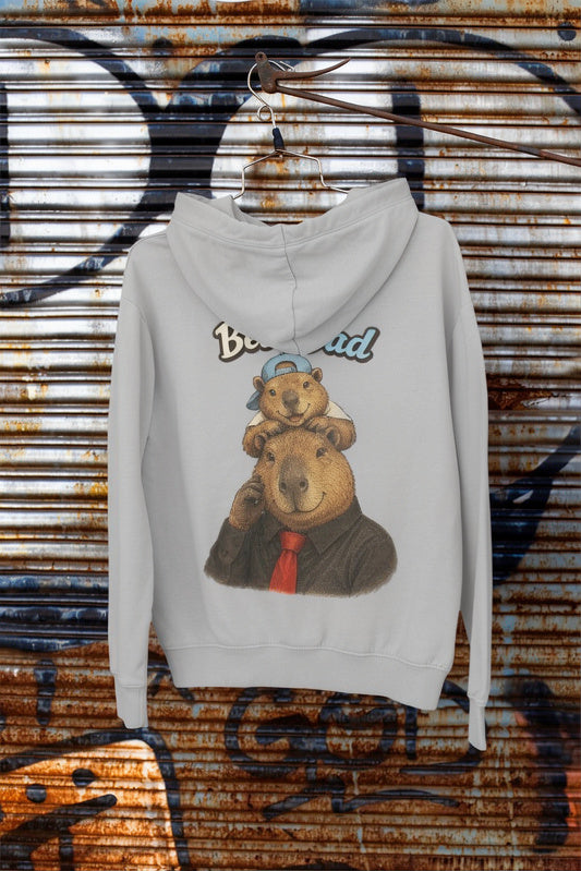 Best Dad Hoodie – Cute Capybara Father’s Day Hoodie | Cozy Gift for Dad