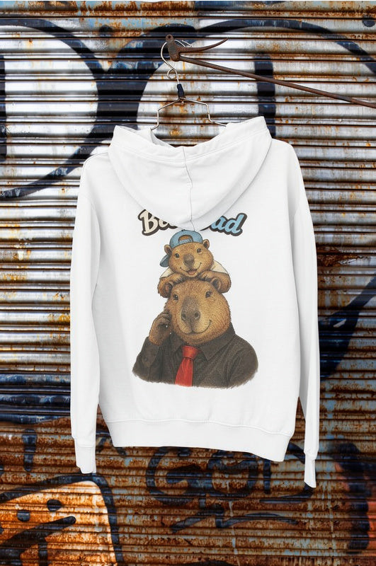Best Dad Hoodie – Cute Capybara Father’s Day Hoodie | Cozy Gift for Dad