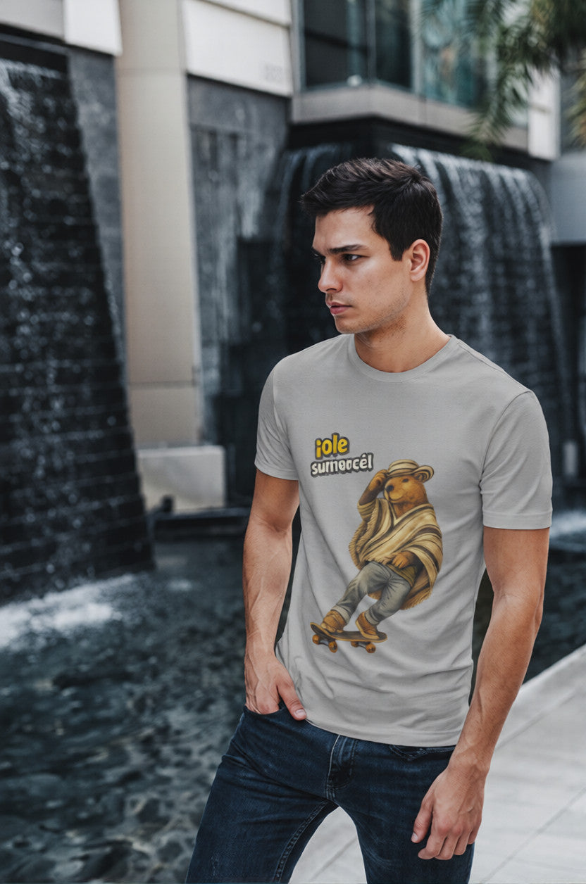Respect The Pace Tee – Capybara Graphic T-Shirt