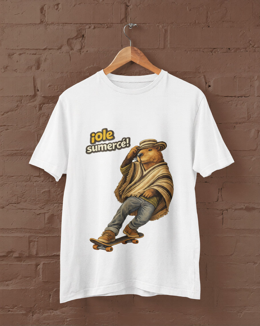 Respect The Pace Tee – Capybara Graphic T-Shirt