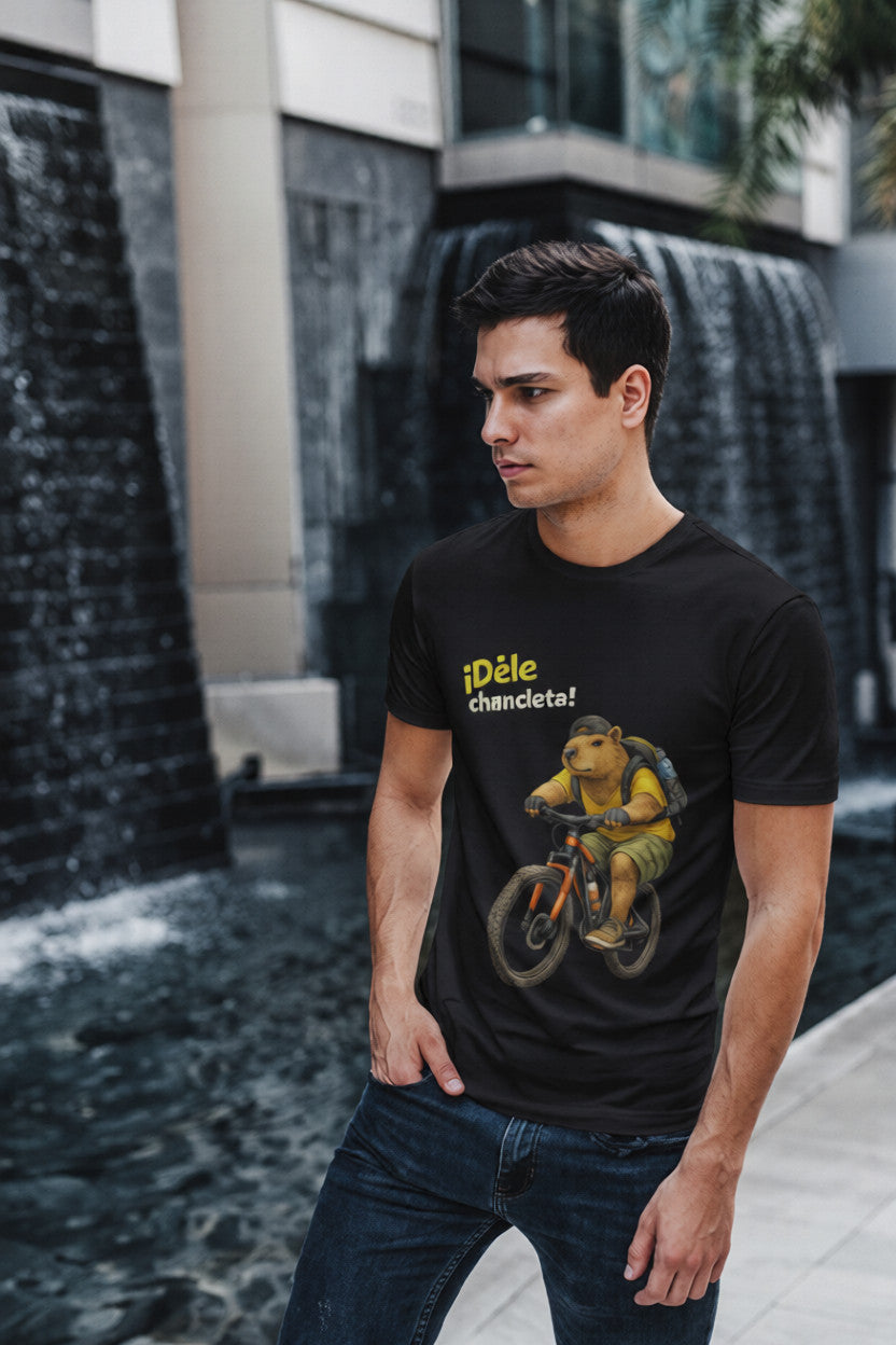 Steady Pace Tee – Capybara Graphic T-Shirt