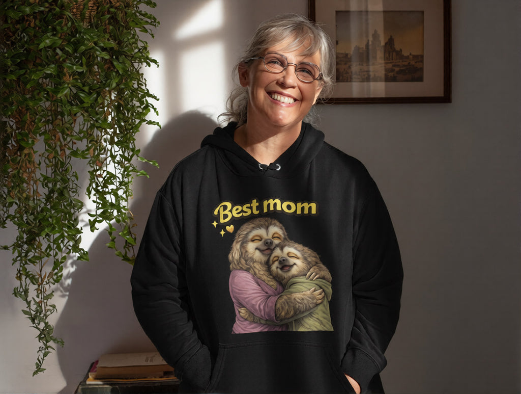 Best Mom Sloth Hoodie | Mother’s Day Gift for Mom