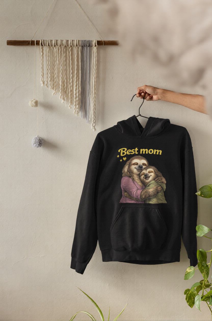 Best Mom Sloth Hoodie | Mother’s Day Gift for Mom