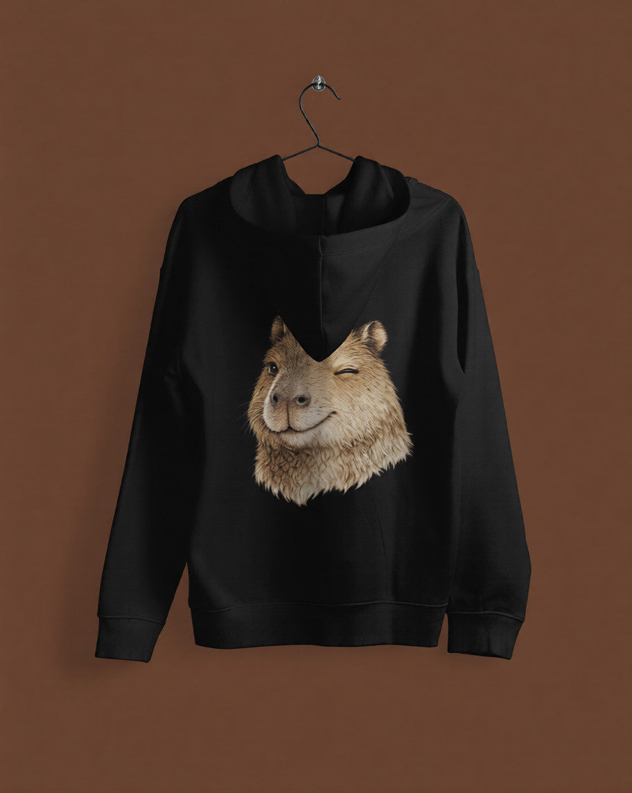 Minimalist Cute Animal Sweatshirt | Aesthetic Streetwear Hoodie