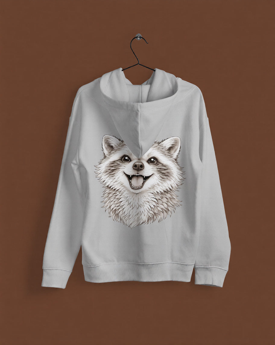 Cute Animal Sketch Sweatshirt | Aesthetic Minimalist Hoodie