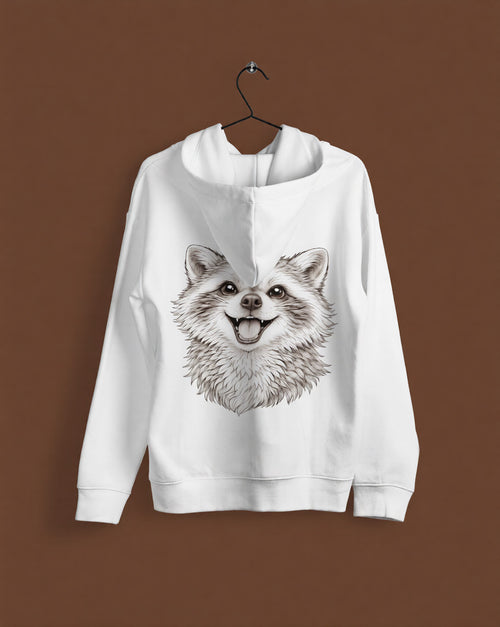 Cute Animal Sketch Sweatshirt | Aesthetic Minimalist Hoodie