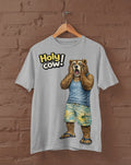 Holy Cow Grizzly Bear T-Shirt | Funny Graphic Tee