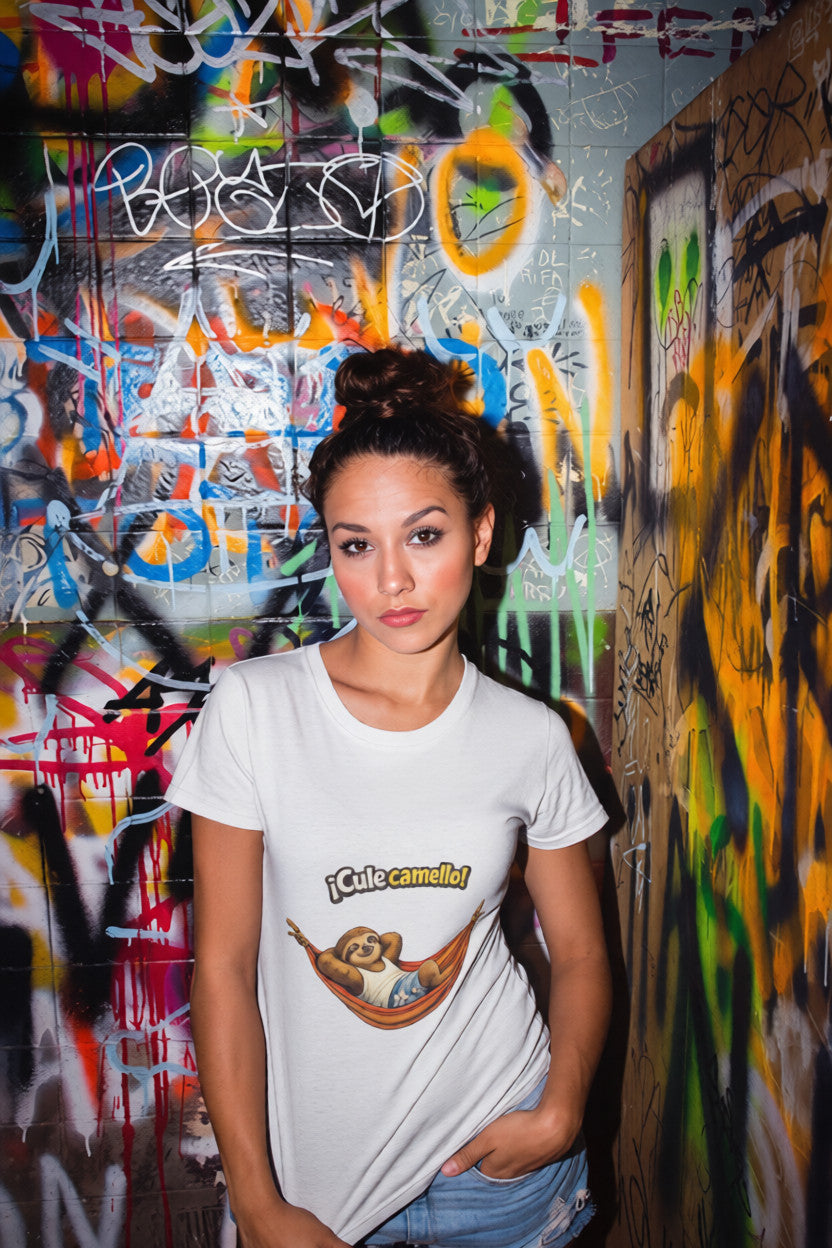 What a slog! Sloth Design T-Shirt —  Graphic Tee