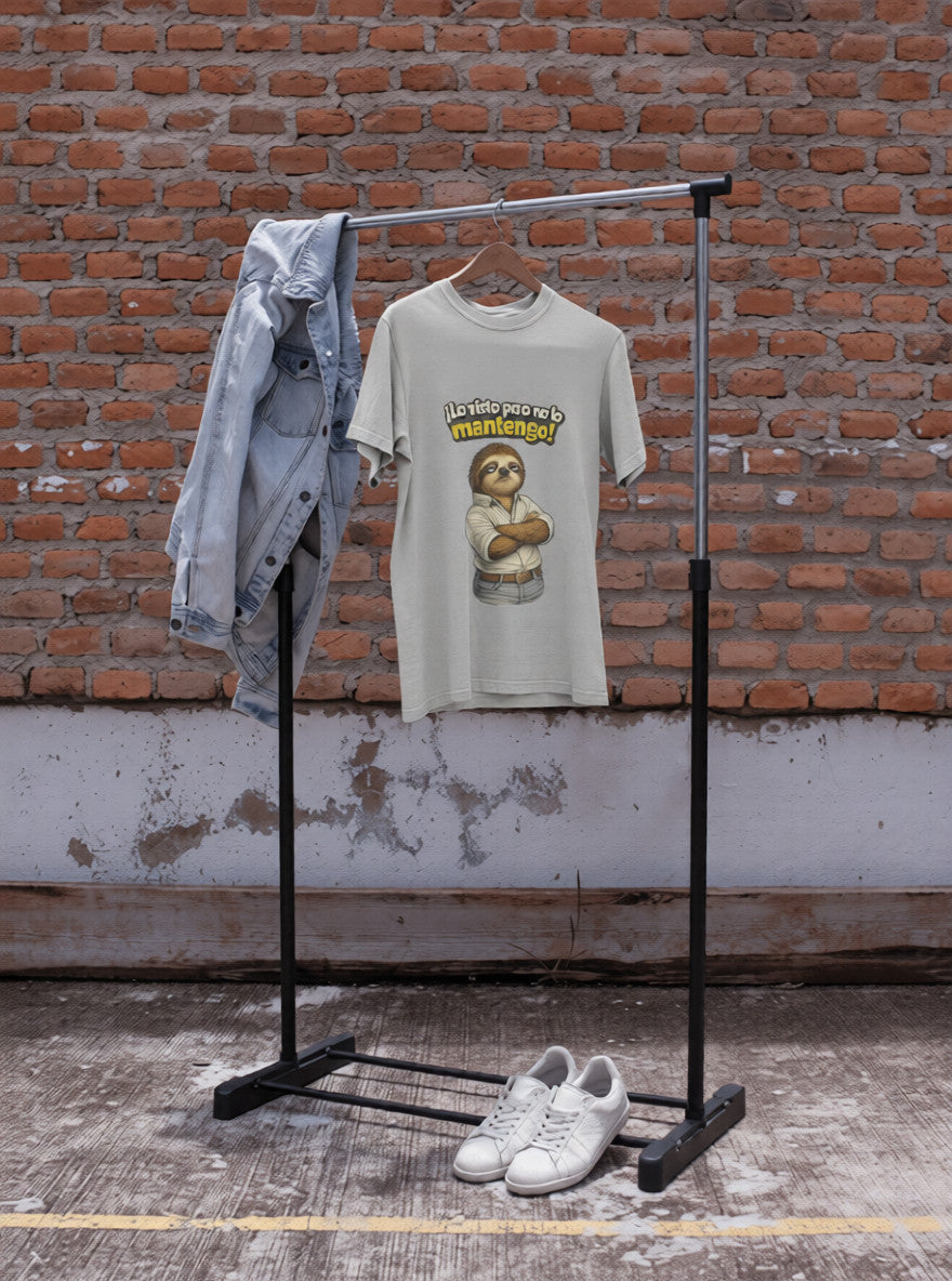 I dress you, but I ain't fund ya! Sloth Design T-Shirt
