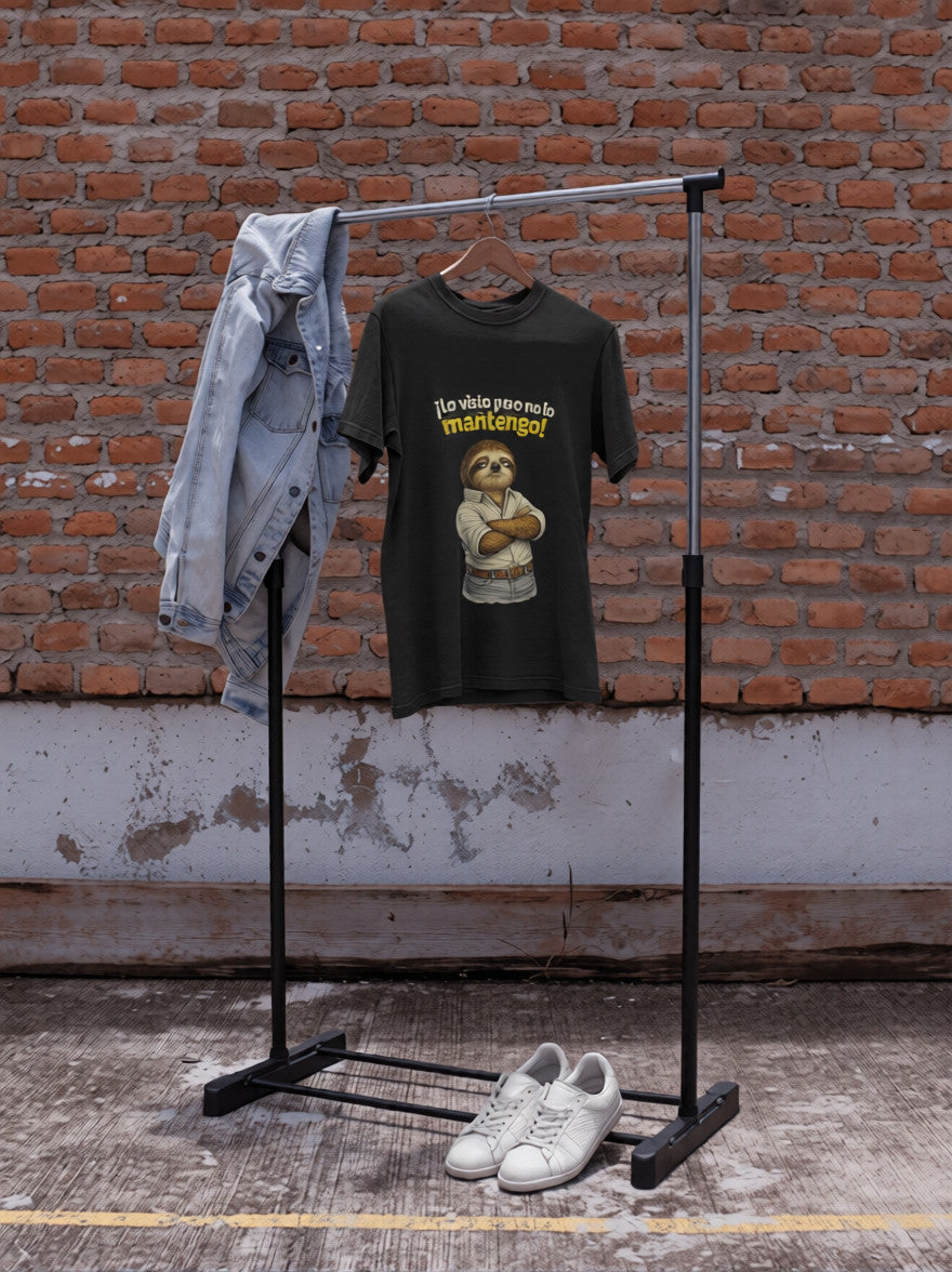 I dress you, but I ain't fund ya! Sloth Design T-Shirt
