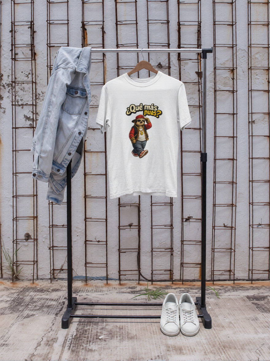 Funny Sloth Graphic T-Shirt – “¿Qué más pues?” Streetwear Tee