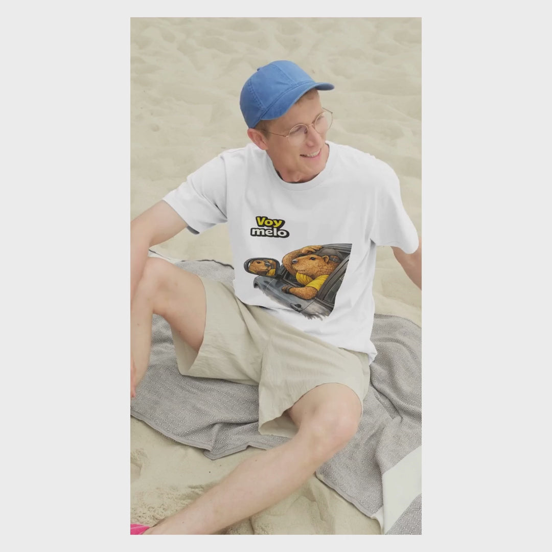 Taking It Easy Tee – Capybara Graphic T-Shirt | Low Effort Club