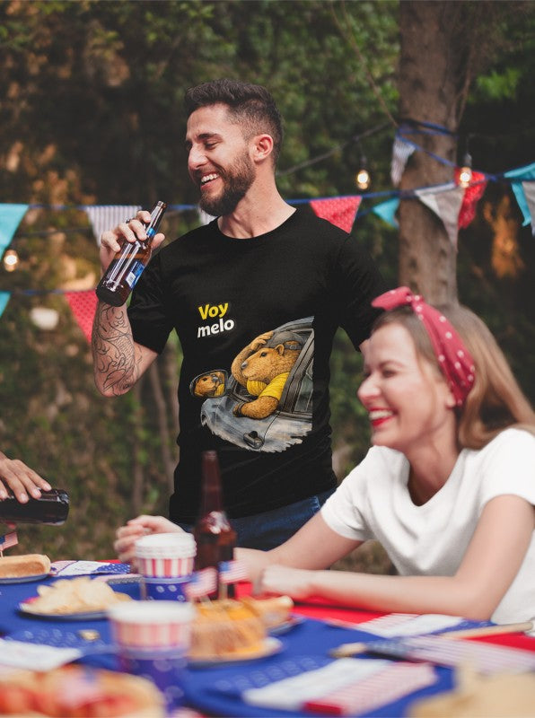 Taking It Easy Tee – Capybara Graphic T-Shirt