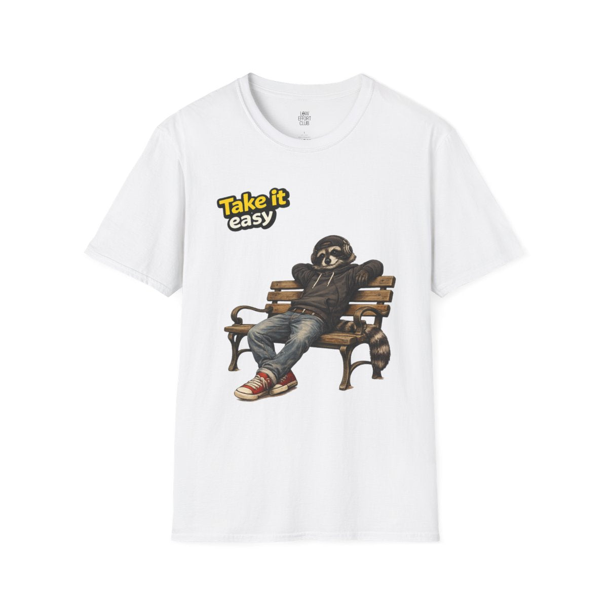 Sidewalk Pause Tee — Low Effort Club